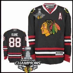 Cheap Chicago Blackhawks 88 Patrick Kane Black 2013 Stanley Cup Champions Patch NHL Jerseys For Sale