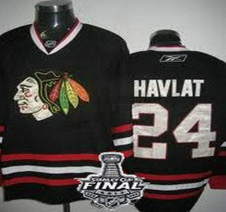 Cheap Chicago Blackhawks 24 Martin Havlat Black NHL Jerseys With 2013 Stanley Cup Patch For Sale