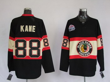 Cheap Chicago Blackhawks 88 Patrick Kane Black Jerseys For Sale