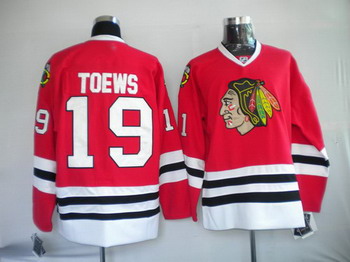Cheap Chicago Blackhawks 19 Janathan Toews red For Sale
