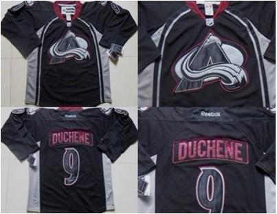 Cheap Colorado Avalanche 9 Matt Duchene Black NHL Jerseys For Sale
