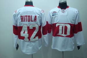 Cheap Detroit Red Wings 42 Ritola WHITE Winter Classic Jerseys For Sale
