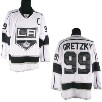 Cheap Los Angeles Kings #99 Wayne Gretzky White Third Jersey For Sale