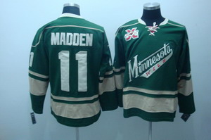 Cheap Minnesota Wild 11 madden 10th Anniversary jerseys For Sale