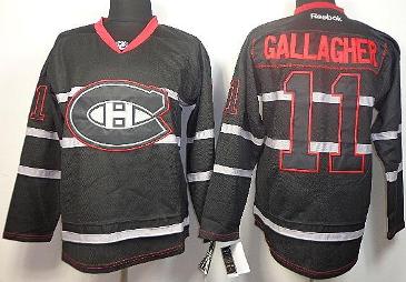 Cheap Montreal Canadiens 11 Brendan Gallagher Black ICE Fashion NHL Jerseys For Sale