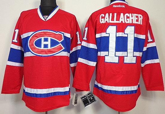 Cheap Montreal Canadiens 11 Brendan Gallagher Red NHL Jerseys For Sale