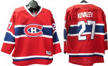 Cheap Montreal Canadians 27 kovalev red jerseys For Sale