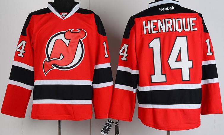 Cheap New Jersey Devils 14 Adam Henrique Red Hockey NHL Jerseys For Sale