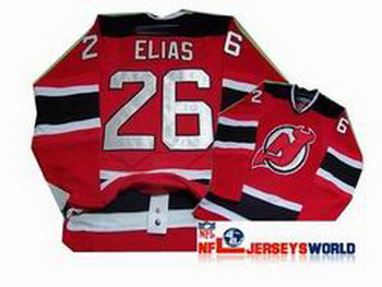 Cheap New Jersey Devils 26 Elias Red Jersey For Sale