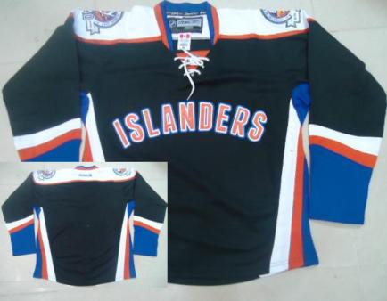 Cheap New York Islanders Blank 2012 Black Third Jersey For Sale