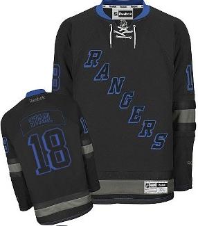 Cheap New York Rangers 18 Marc Staal Black Ice Fashion NHL Jerseys For Sale