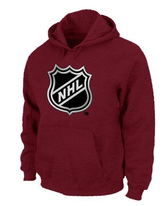 Cheap NHL Logo Big & Tall Pullover Hoodie Red For Sale