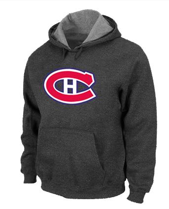 Cheap Montr??al Canadiens Big & Tall Logo Pullover NHL Hoodie D.Grey For Sale