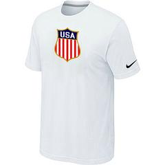 Cheap Nike Team USA Hockey Winter Olympics KO Collection Locker Room T-Shirt White For Sale
