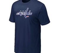 Cheap NHL Washington Capitals Big & Tall Logo D.Blue T-Shirt For Sale