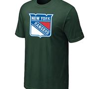 Cheap NHL New York Rangers Big & Tall Logo D.Green T-Shirt For Sale