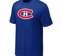 Cheap NHL Montr??al Canadiens Big & Tall Logo Blue T-Shirt For Sale