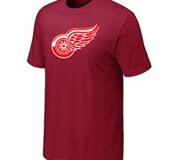 Cheap NHL Detroit Red Wings Big & Tall Logo Red T-Shirt For Sale