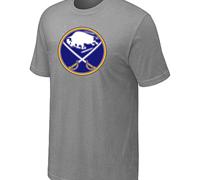 Cheap NHL Buffalo Sabres Big & Tall Logo L.Grey T-Shirt For Sale
