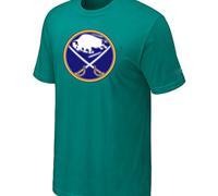 Cheap NHL Buffalo Sabres Big & Tall Logo Green T-Shirt For Sale