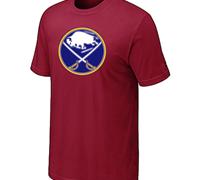 Cheap NHL Buffalo Sabres Big & Tall Logo Red T-Shirt For Sale