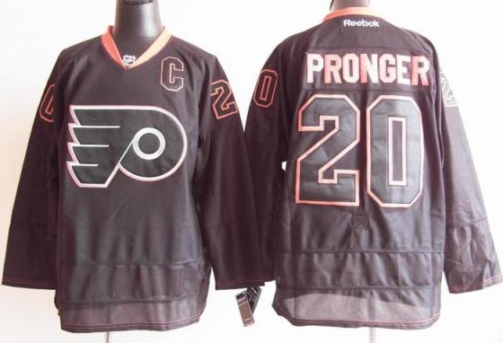 Cheap Philadelphia Flyers 20 Chris Pronger 2012 Black Jerseys For Sale