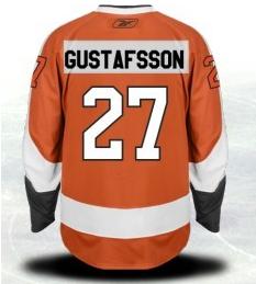 Cheap Philadelphia Flyers 27 Erik Gustafsson Orange NHL Jersey For Sale