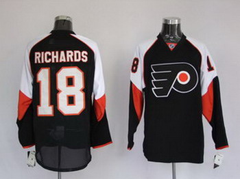Cheap Philadelphia Flyers 18 Mike Richards Black For Sale