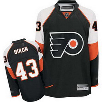 Cheap Philadelphia Flyers 43 Martin Biron Premier Home Jersey For Sale
