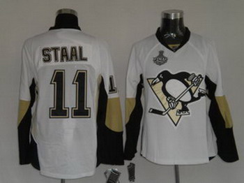 Cheap hockey jerseys Pittsburgh Penguins 11 J.Staal White For Sale