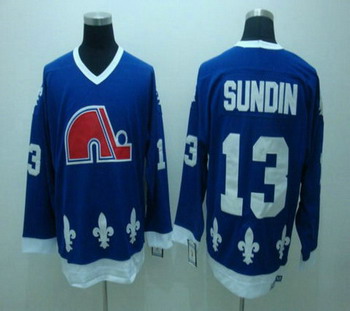 Cheap hockey Jerseys Quebec Nordiques Sundin 13 Jerseys For Sale