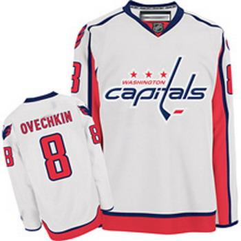 Cheap Washington Capitals 8 A.Ovechkin white Jersey For Sale