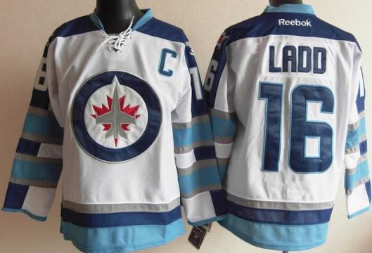 Cheap Winnipeg Jets 16 Andrew Ladd White 2011 New Style NHL Jersey For Sale