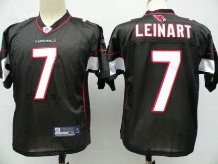 Cheap Arizona Cardinals 7 Matt Leinart black NFL Jerseys For Sale