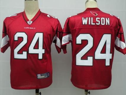 Cheap Arizona Cardinals 24 Wilson red NFL Jerseys For Sale