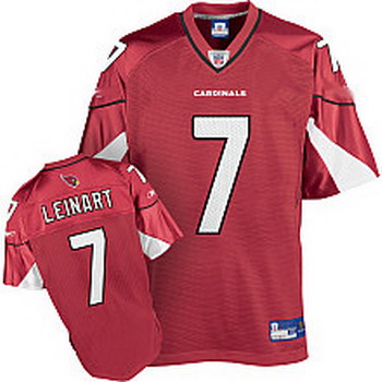 Cheap Arizona Cardinals 7 Matt Leinart Red Jersey For Sale