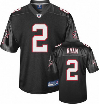 Cheap Atlanta Falcons 2 Matt Ryan black Jersey For Sale