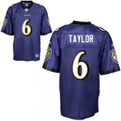 Cheap Baltimore Ravens 6 Taylor Purple NFL Jersey For Sale