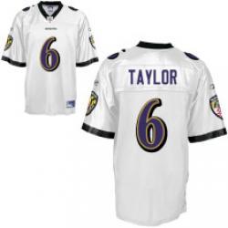 Cheap Baltimore Ravens 6 Taylor White NFL Jersey For Sale