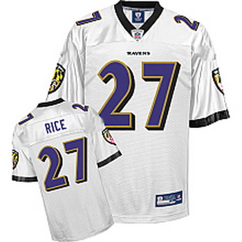 Cheap Baltimore Ravens 27 Ray Rice White jerseys from china For Sale