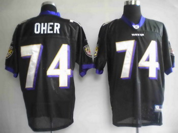 Cheap Jerseys Baltimore Ravens 74 OHER black For Sale
