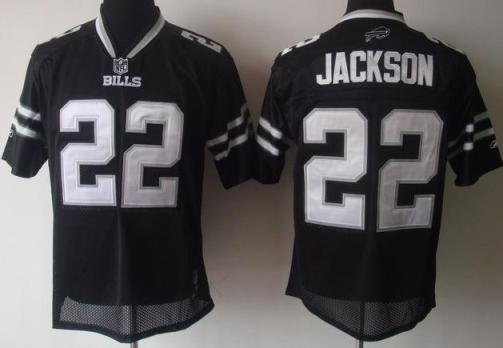 Cheap Buffalo Bills 22 Jackson Black Shadow NFL Jerseys For Sale