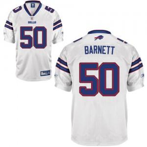 Cheap Buffalo Bills 50 Barnett White NFL Jersey For Sale