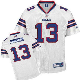 Cheap Buffalo Bills 13 Steve Johnson 2011 New White NFL Jersey For Sale