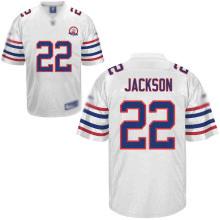 Cheap Buffalo Bills 22 Fred Jackson White 50th Jersey For Sale