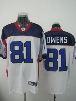 Cheap Buffalo Bills 81 Terrell Owens white jerseys For Sale