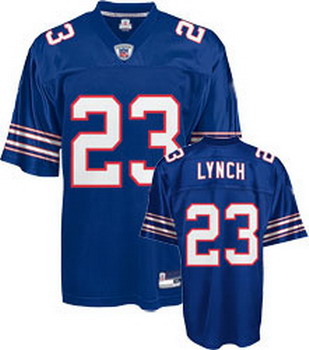 Cheap Buffalo Bills 23 Marshawn Lynch Blue Jersey For Sale