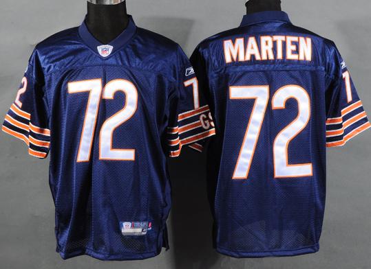 Cheap Chicago Bears 72 James Marten Blue NFL Jerseys For Sale