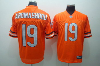 Cheap Chicago Bears 19 Devin Aromashodu Orange Jerseys For Sale
