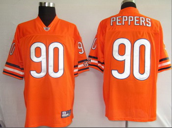 Cheap Chicago Bears 90 Peppers Orange Jerseys For Sale